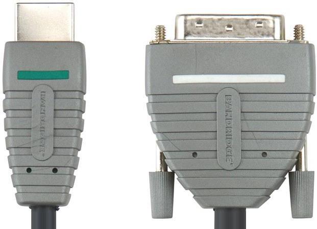 Кабель Bandridge BVL1102 HDMI/DVI-D 2m