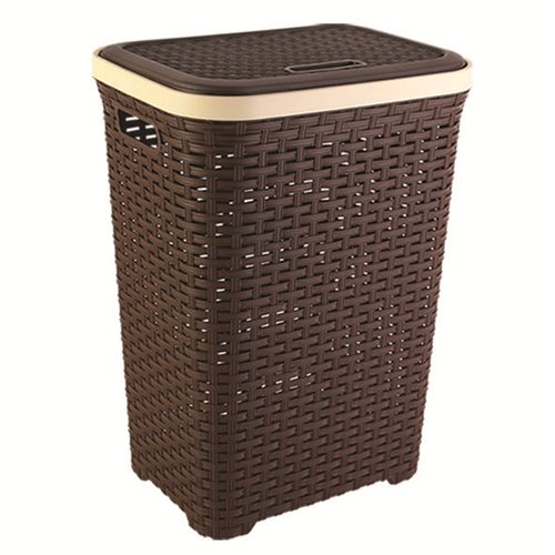 Корзина для белья Dunya Plastik 05004 Brown