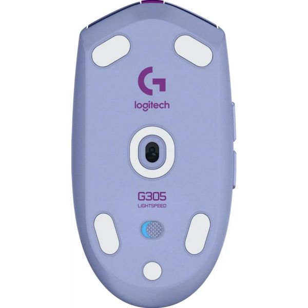 Мышь Logitech G305 Lightspeed оптическая, беспроводная, USB, сиреневый [910-006022]