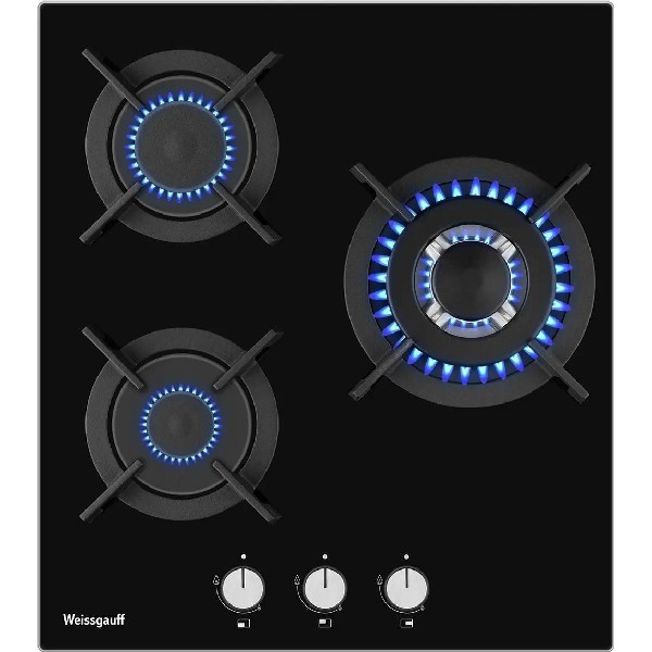Варочная поверхность Weissgauff HGG 451 BGV газовая черный